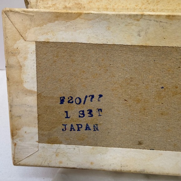 Vintage '72 Fitz & Floyd Owl Corn Holders 4 Pair Japan Pottery whimsical‎ w/ box - Picture 6 of 16